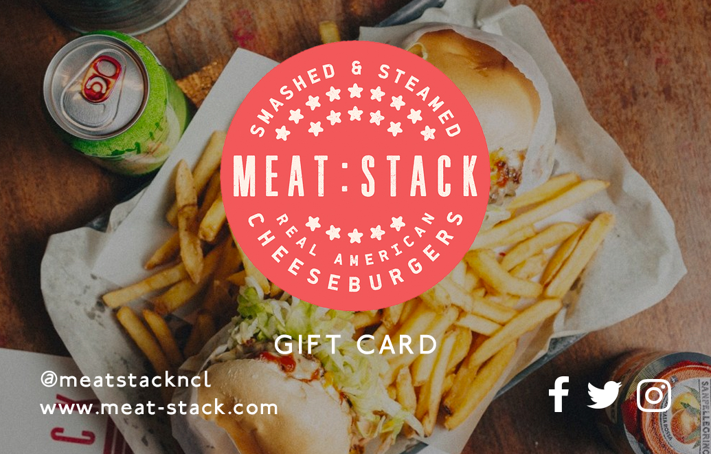 MeatStack Newcastle upon Tyne Gift Cards Gift Solved
